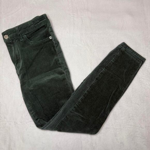Pilcro corduroy pants green - Picture 1 of 5